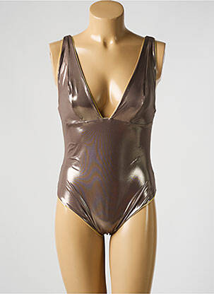 Costum de baie dintr-o singură piesă auriu PAIN DE SUCRE femeie