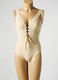 Costum de baie dintr-o singură piesă bej PAIN DE SUCRE femme