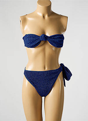 Costum de baie din două piese top bentiță top bentiță albastru OSÉREE femeie