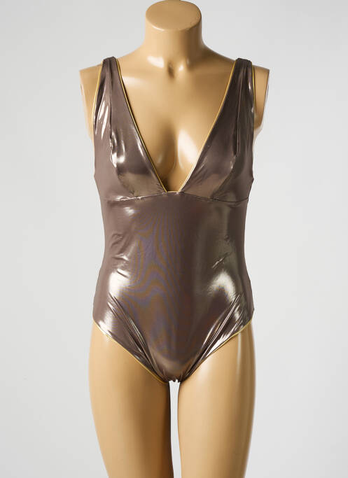 Costum de baie dintr-o singură piesă auriu PAIN DE SUCRE femeie