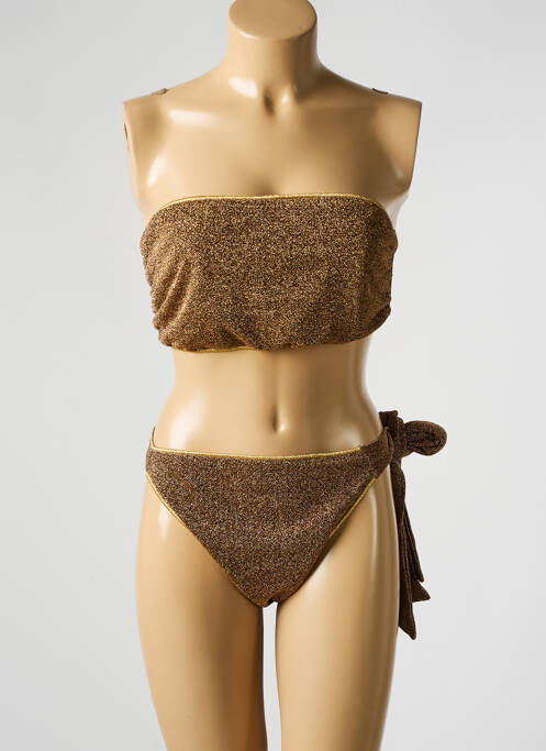 Costum de baie din două piese auriu OSÉREE femeie