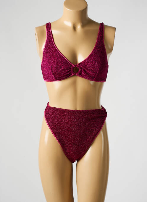 Costum de baie din două piese roz OSÉREE femeie