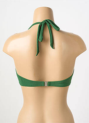 Sutien de costum de baie elasticitate sutien cupe întregi cu decolteu înalt verde PAIN DE SUCRE femeie