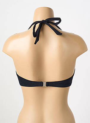 Sutien de costum de baie elasticitate sutien cupe întregi cu decolteu înalt negru PAIN DE SUCRE femeie