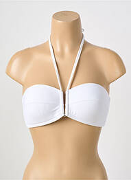 Sutien de costum de baie top bentiță top bentiță alb PAIN DE SUCRE femeie
