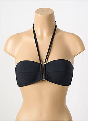 Sutien de costum de baie top bentiță top bentiță negru PAIN DE SUCRE femeie