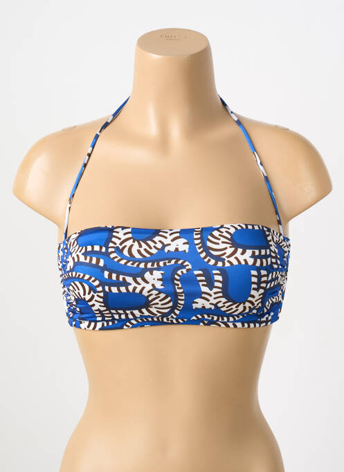 Sutien de costum de baie albastru PAIN DE SUCRE femeie