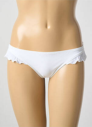 Chiloți de baie alb PAIN DE SUCRE femeie