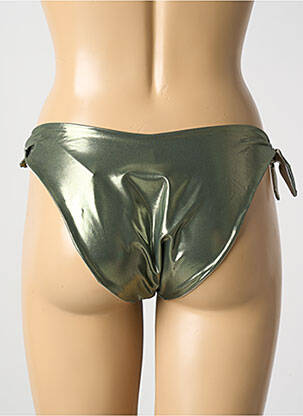 Chiloți de baie bikini bikini verde PAIN DE SUCRE femme