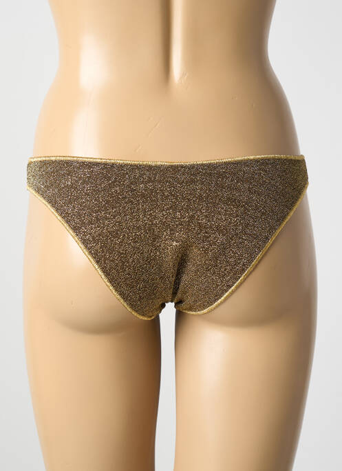 Chiloți de baie auriu OSÉREE femeie