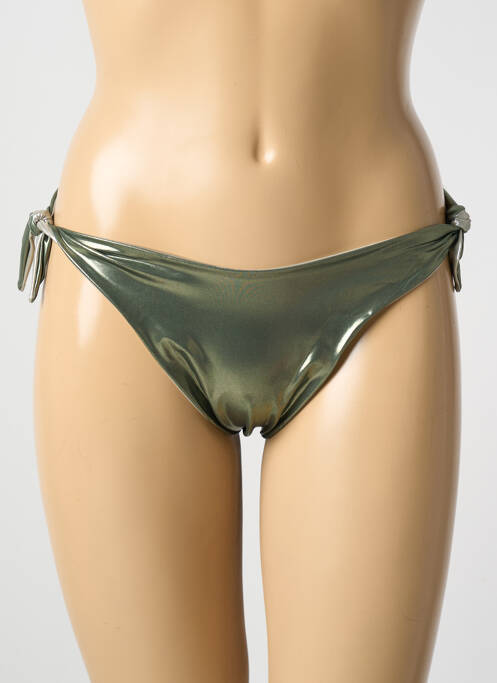 Chiloți de baie verde PAIN DE SUCRE femeie