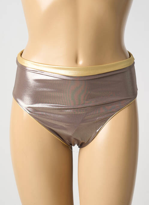 Chiloți de baie auriu PAIN DE SUCRE femeie