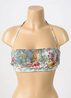 Sutien de costum de baie top bentiță top bentiță verde PAIN DE SUCRE femeie
