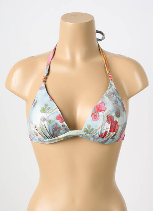 Sutien de costum de baie argintiu PAIN DE SUCRE femeie