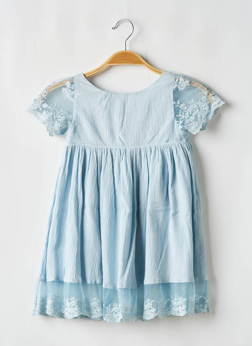 Rochie midi albastru LES PETITS INCLASSABLES fată