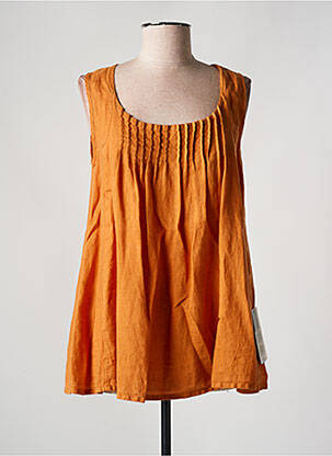 Top portocaliu ELEMENTE CLEMENTE femeie