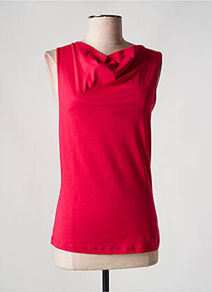 Tricou elasticitate mâneci scurte roz LES RACINES DU CIEL femeie