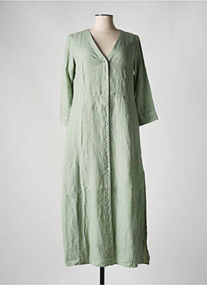 Rochie lungă verde ROSSO 35 femeie