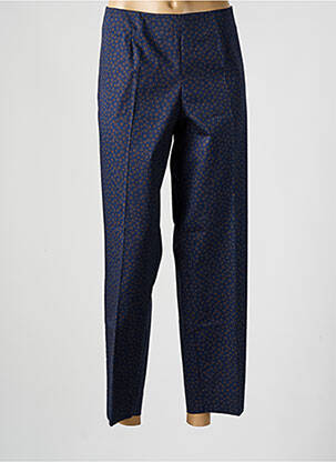 Pantalon 7/8 țesătură poplin albastru ROSSO 35 femeie
