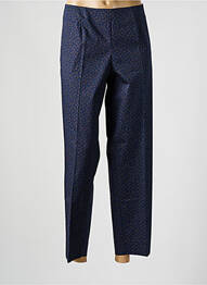 Pantalon 7/8 țesătură poplin albastru ROSSO 35 femeie