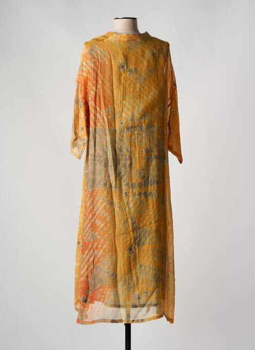 Rochie midi galben NEERU KUMAR femeie