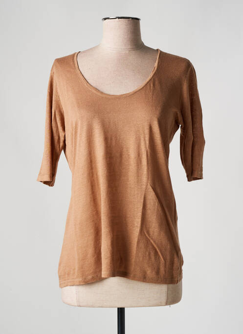 Tricou maro MAJESTIC FILATURES femeie