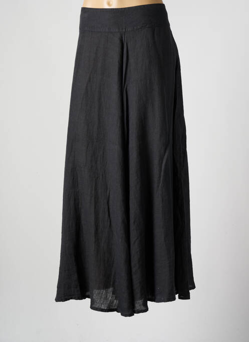 Fustă lungă gri 120% LINO femeie
