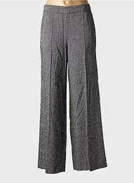 Pantalon evazat talie elastică talie înaltă gri ATTIC AND BARN femme