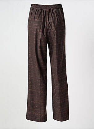 Pantalon evazat elasticitate talie înaltă maro ATTIC AND BARN femeie
