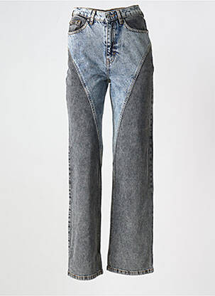 Blugi cu croială dreaptă negru ROTATE femeie