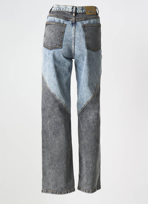 Blugi cu croială dreaptă negru ROTATE femeie