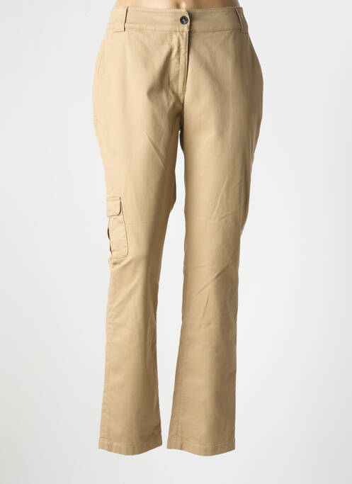 Pantalon cargo bej HANA SAN femeie