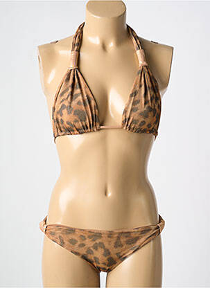 Costum de baie din două piese maro CARIOCA femeie