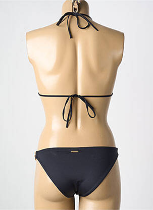 Costum de baie din două piese elasticitate top triunghiuri negru CARIOCA femeie