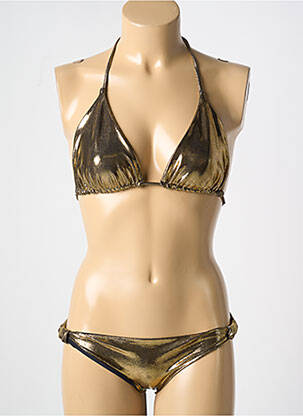 Costum de baie din două piese auriu CARIOCA femeie