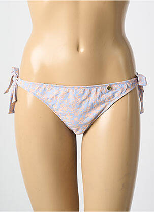 Chiloți de baie imprimeu floral bikini albastru LOVE STORIES femeie
