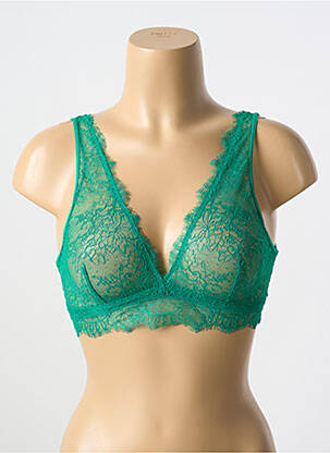 Sutien fără armatură bralete verde LOVE STORIES femme