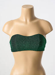 Sutien fără armatură top bentiță verde KARMA KOMA femeie