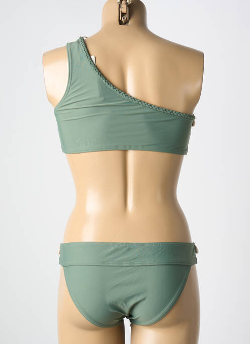 Costum de baie din două piese verde WILD femeie