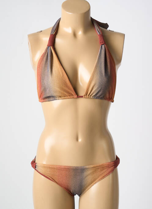 Costum de baie din două piese maro CARIOCA femeie