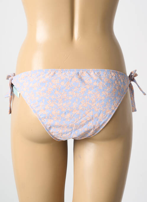 Chiloți de baie imprimeu floral bikini albastru LOVE STORIES femme