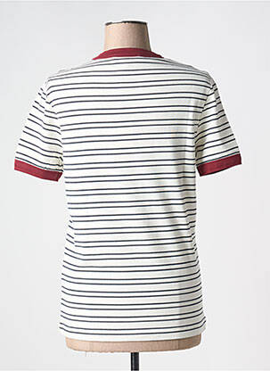 Tricou elasticitate mâneci scurte bej MAISON LABICHE femeie