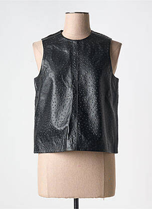 Top negru REMAIN femeie