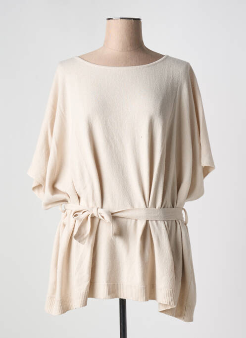 Pulover tunică bej DIEGA femeie