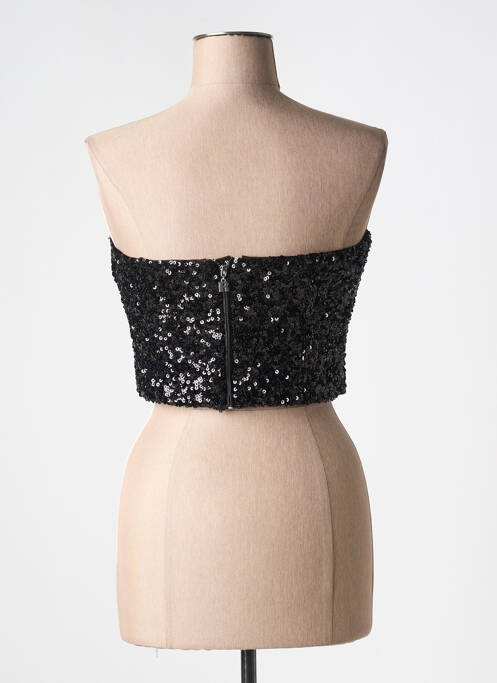 Top negru ROTATE femeie