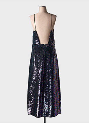 Rochie lungă croială cambrată bretele subțiri violet KARMA KOMA femeie