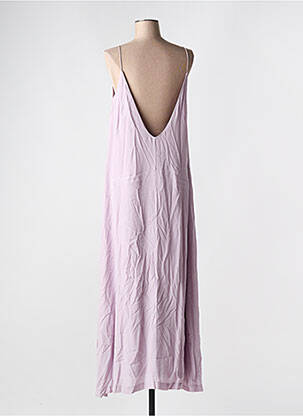 Rochie lungă croială fluidă bretele subțiri violet KARMA KOMA femeie