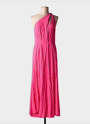 Rochie midi fără mâneci fără mâneci roz KARMA KOMA femeie