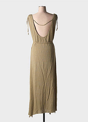 Rochie lungă fără mâneci fără mâneci verde MAISON SAINT JULIEN femeie