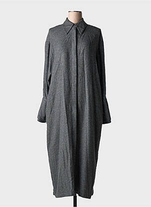 Rochie lungă mâneci lungi mâneci lungi gri PHISIQUE DU ROLE femeie